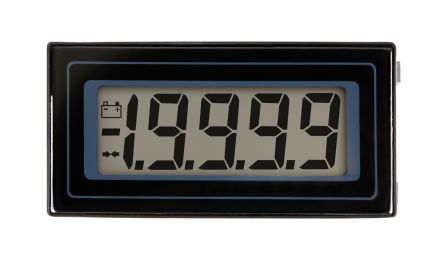 Lascar Digitales Spannungsmessgerät DC LCD-Anzeige 4,5-stellig / ±1 %, 57mm, 27mm, 8.2mm, 3 → 7 V