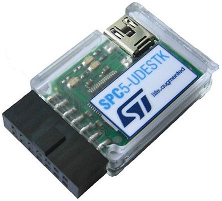 意法半导体 芯片编译器, 适配器类型, 适用于SPC5 mcu