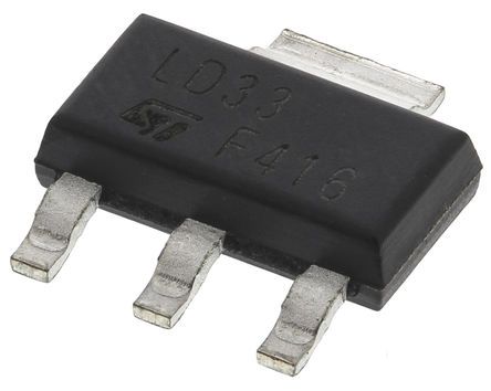 STMicroelectronics STN0214 SMD, NPN Transistor 1400 V / 200 MA, SOT-223 (SC-73) 3 + Tab-Pin