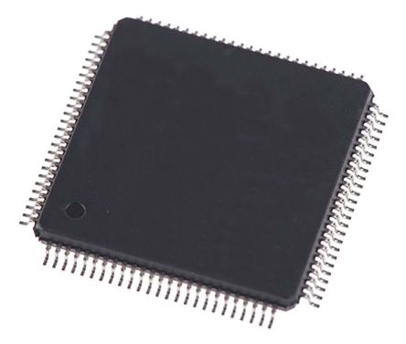 STMicroelectronics Microcontrolador STM32F437VGT6, Núcleo ARM Cortex M4 De 32bit, RAM 256 KB, 180MHZ, LQFP De 100 Pines