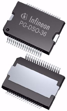 Infineon Power Switch IC Netzschalter, Hochspannungsseite Hochspannungsseite 320mΩ 45 V Max. 8 Ausg.