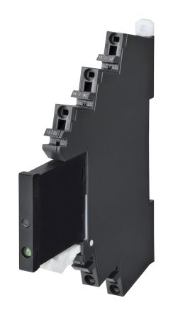 Omron G3RV-SR Series Solid State Interface Relay, 110 V Ac Control, 3 A Load, DIN Rail Mount