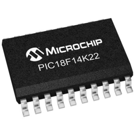 Microchip Mikrocontroller PIC18F PIC 8bit SMD 16 KB SOIC 20-Pin 64MHz 512 B RAM