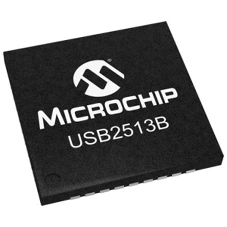 Microchip Controller USB, Protocolli USB 2.0, SQFN, 36 Pin