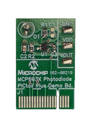 Microchip Placa Complementaria Amplificador De Funcionamiento PICtail Plus - MCP6031DM-PTPLS