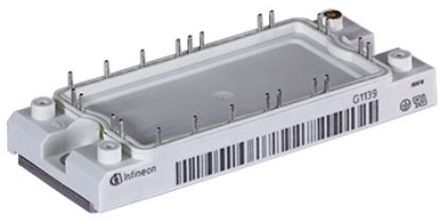 Infineon Brückengleichrichter, 3-phasig 35A 1600V Tafelmontage 2.4V AG-ECONO2-7 5mA Siliziumverbindung
