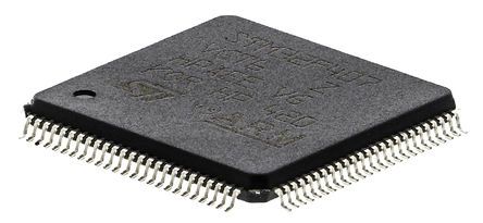 STMicroelectronics Mikrocontroller STM32F7 ARM Cortex M7 32bit SMD 2,048 MB LQFP 100-Pin 216MHz 512 KB RAM 2xUSB