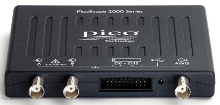 Pico Technology Osciloscopio Basado En PC PQ009, Calibrado UKAS, Canales:2 A, 16 D, 50MHZ, Interfaz CAN, IIC, LIN,