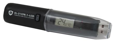 Lascar Temperatur Datenlogger, -35°C → +80°C, Sensor, DKD/DAkkS-kalibriert