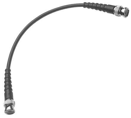 Telegartner Male BNC To Male BNC Coaxial Cable, 500mm, RG59B/U Coaxial, Terminated