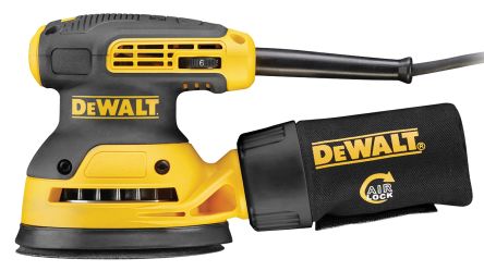 DeWALT DWE6423 125mm Corded Orbital Sander, UK Plug