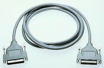 Roline Serielles Kabel / 25-polig, D-Sub Stecker / 25-polig, D-Sub Stecker, 9m, Grau
