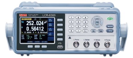 RS PRO LCR-Messgerät 9999.99mF 99,9999 MΩ 9999.99H, DKD/DAkkS-kalibriert, Tischgerät LCD