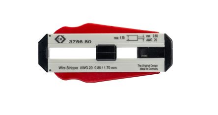 CK T3756 Series Wire Stripper, 0.8mm Max, 98 mm Overall