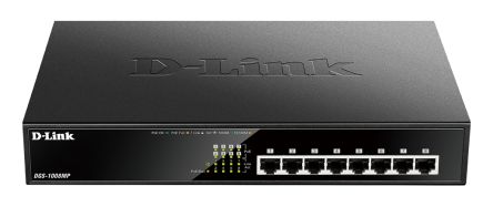 D-Link Switch Ethernet DGS-1008MP, 8 Ports