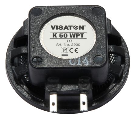 Visaton Altavoz Miniatura, 8Ω, 2W, Pin De 9mm, 50mm