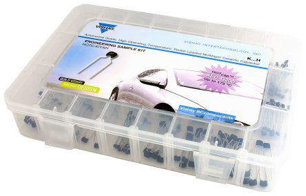 Vishay AEC-Q200 Kit De Condensador, HOTC-KIT-KH, 240 Piezas, Condensadores, Radial