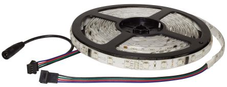PowerLED Digital RGBD Colour-Chasing LED-Streifen, Blau, Grün, Rot, 5m X 12mm 12V Dc 48LEDs/M IP65