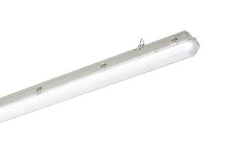 80 W Led Ceiling Light Twin Batten 240 V Round 2 Lamp 1565 X 123 X 91 Mm