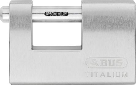 ABUS Titalium Vorhängeschloss Mit Schlüssel Gleichschließend, Bügel-Ø 12mm X 18mm