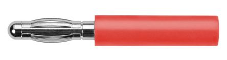 Schutzinger Adaptateur De Connecteur De Test Femelle, Mâle, Ø 4mm, Rouge