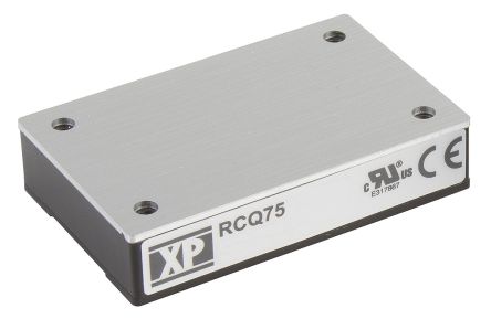 XP Power RCQ75 DC/DC-Wandler 75W 72 V Dc IN, 12V Dc OUT / 6.25A 3kV Ac Isoliert