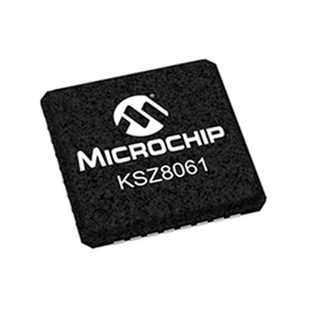 Microchip Ethernet-Transceiver 10 Mbps, 100Mbit/s 3,3 V, QFN 32-Pin