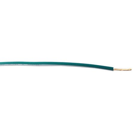 RS PRO Cable De Conexión, área Transversal 1 Mm² Automoción Filamentos Del Núcleo 57/0,15 Mm Verde/Blanco, 600 V, Long.