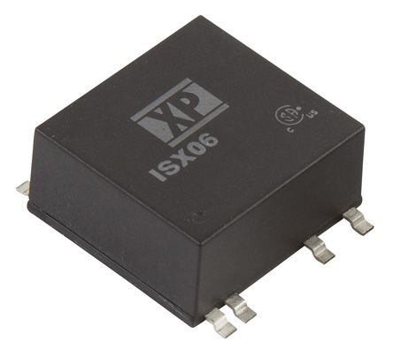 XP Power ISX06 DC-DC Converter, 12V Dc/ 500mA Output, 9 → 36 V Dc Input, 6W, Surface Mount, +100°C Max Temp