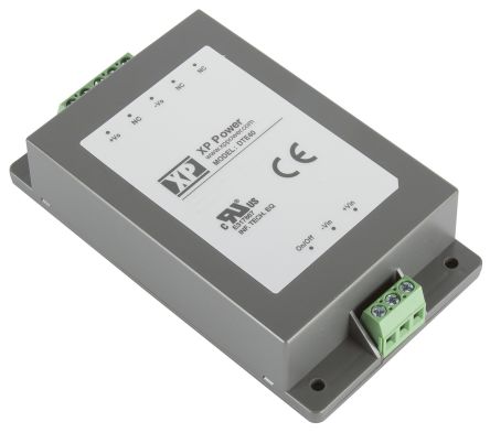 XP Power Convertidor Dc-dc 40W, Salida 12V Dc, 3.33A, 0.01