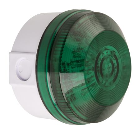 Moflash Indicador Luminoso Serie LED195, Efecto Intermitente, LED, Verde, Alim. 20 → 30 V Ac / Dc