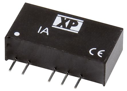 XP Power Convertitore C.c.-c.c. 1W, Vin 4,5 → 5,5 V C.c., Vout ±5V Cc, 1kV Cc