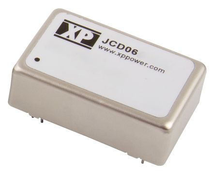 XP Power JCD DC/DC-Wandler 6W 5 V Dc IN, ±12V Dc OUT / ±250mA 1.6kV Dc Isoliert