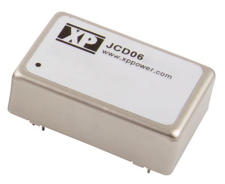 XP Power JCD DC/DC-Wandler 6W 48 V Dc IN, ±12V Dc OUT / ±250mA 1.6kV Dc Isoliert