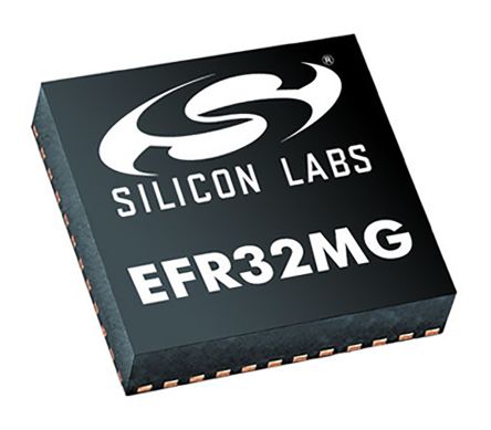 Silicon Labs Émetteur-récepteur RF EFR32MG1P133F256GM48-C0, 48 Broches QFN
