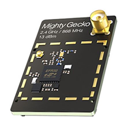 Silicon Labs Mighty Gecko 2.4 GHz, 868 MHz RF Transceiver Module for EFR32MG