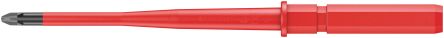 Wera Phillips Insulated Screwdriver Blade, PH1 Tip, 154 Mm Blade, VDE/1000V