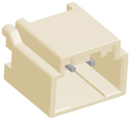 TE Connectivity Conector Macho Para PCB Serie Grace Inertia De 3 Vías, 1 Fila, Paso 2.5mm, Para Soldar, Montaje En