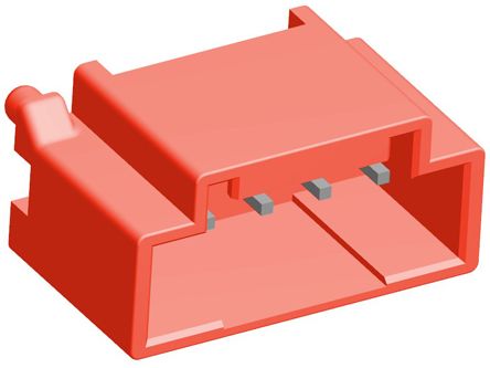 TE Connectivity Grace Inertia Leiterplatten-Stiftleiste Gerade, 5-polig / 1-reihig, Raster 2.5mm, Kabel-Platine,