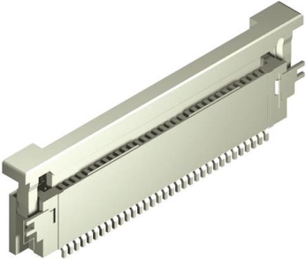 Molex Easy-On FPC-Steckverbinder, 50-polig / 1-reihig, Raster 0.5mm Lötanschluss