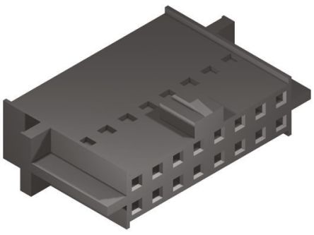 Molex C-Grid III Steckverbindergehäuse Buchse 2.54mm, 26-polig / 2-reihig Gerade, Kabelmontage Für