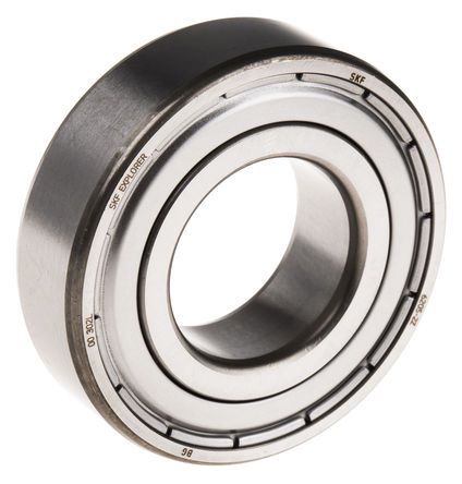 SKF 6001-2Z/C3GJN Single Row Deep Groove Ball Bearing- Both Sides Shielded End Type, 12mm I.D, 28mm O.D