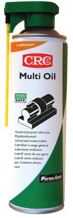 CRC Perma-Lock Multi Oil Schmierstoff Zerstäuber Lebensmitteltauglich, Spray 500 Ml