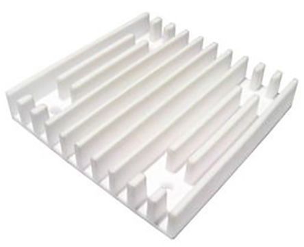SPREADFAST Finned Kühlkörper Für Universal-Vierkant-Keramik 43 °C/W @ 400 Lfm, 58.2 °C/W @ 100 Lfm, 20mm X 20mm X