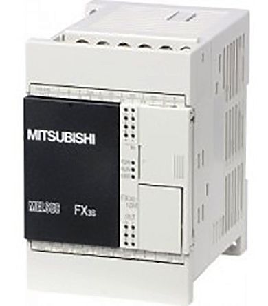 Mitsubishi FX3S SPS CPU, 6 (Senke/Quelle) Eing. Transistor (Quelle) Ausg.Typ Senke, Quelle Eing.Typ Für Serie FX3 24 V