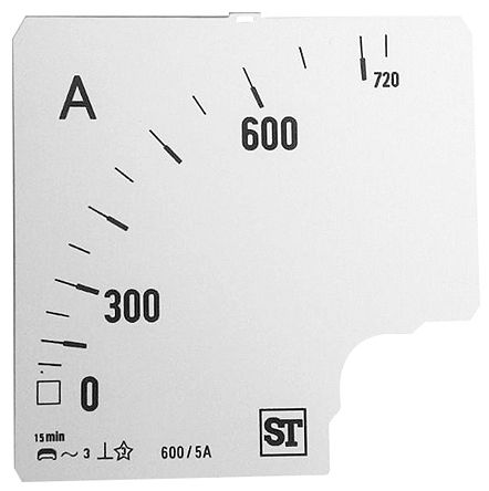 Sifam Tinsley Für 96 X 96 Analoges Einbau-Amperemeter