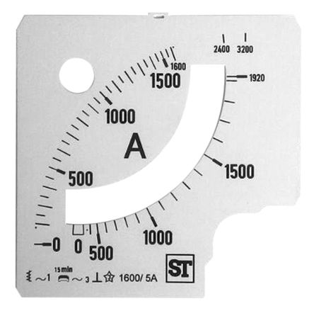 Sifam Tinsley For Use With 96 X 96 Analogue Panel Ammeter