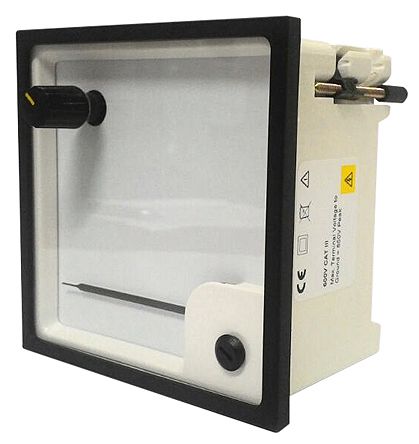 Sifam Tinsley Amperemeter 5 A AC Dreheisen, 92mm X 92mm, 1 → 5 A Ac, 120 → 600 V Ac