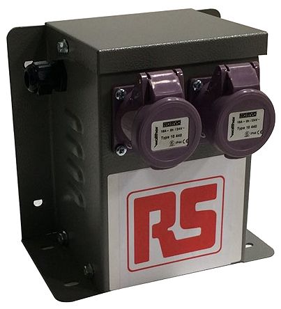 RS PRO Baustellentransformator, Primär 230V Ac / Sekundär 24V, 200VA