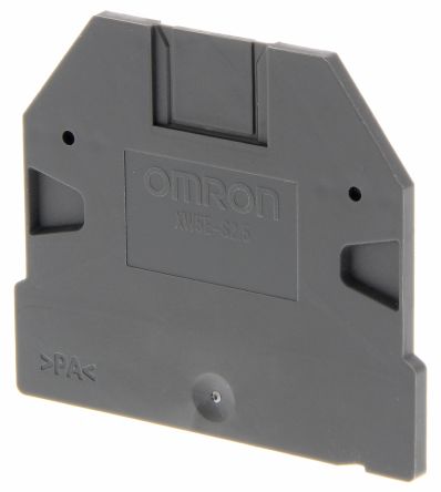 Omron End Plate For 2.5mm2 To 10mm2, 1 To 1